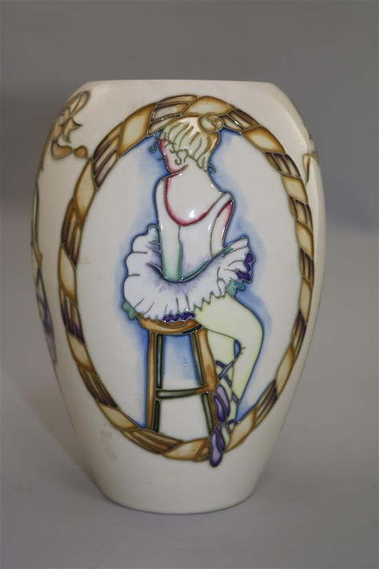 A Moorcroft ovoid vase, c.1997, 18cm